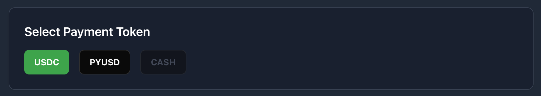 Wallet Connection Interface