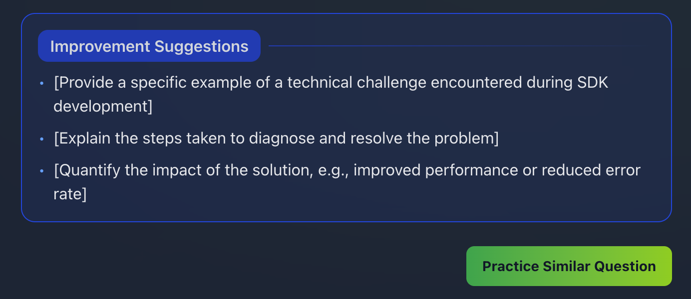 Performance Analytics Dashboard